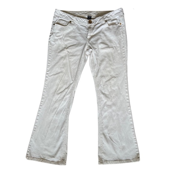 🌟SOLD🌟Y2K Ellemenno White Star Jeans - Picture 3 of 5